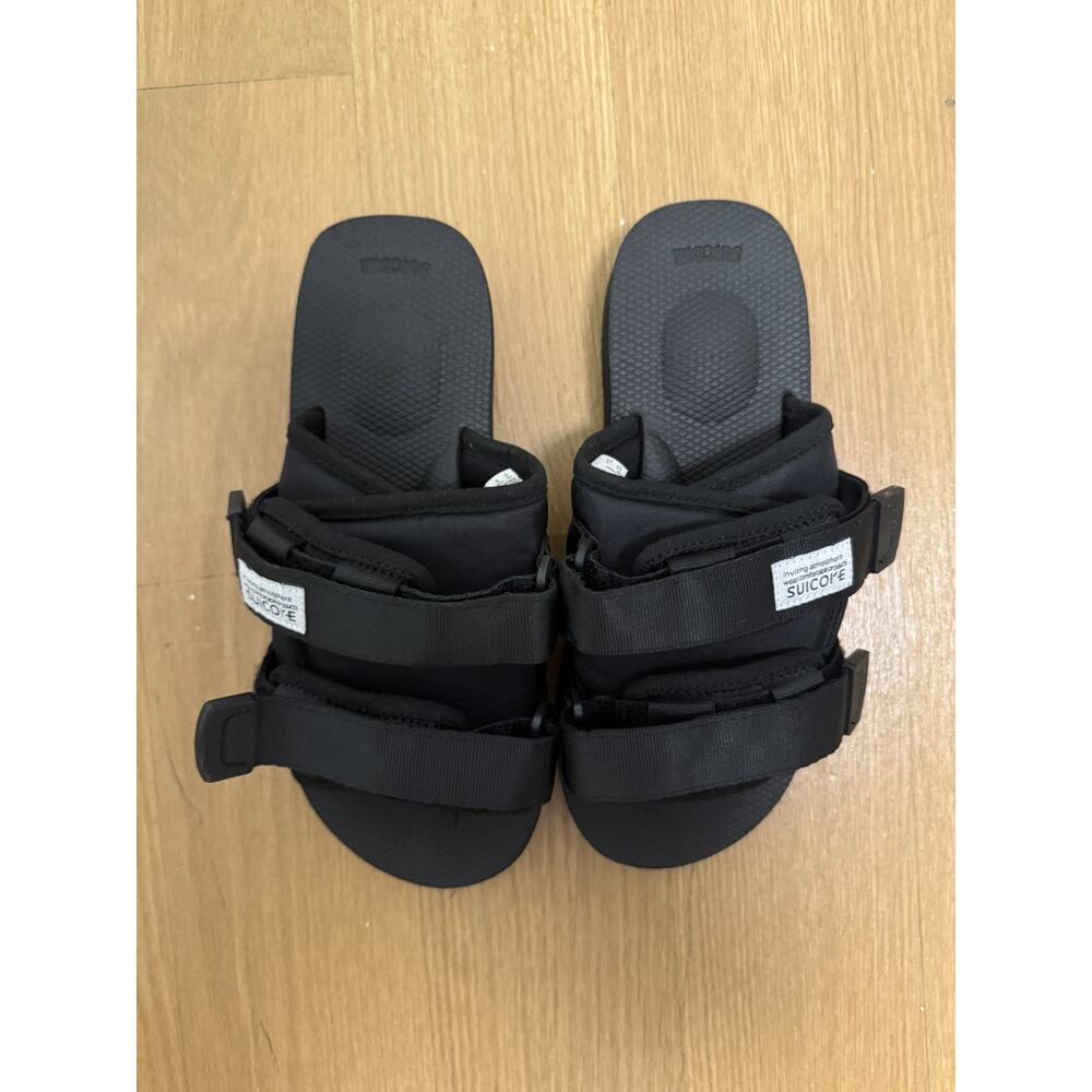 Suicoke Moto Cab Sandal in Black Size US M6/W8 NWT - Picture 4 of 6